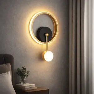 aurora halo wall light