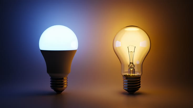 LED Lights vs Traditional Bulbs